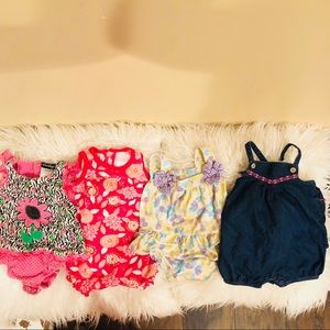 Baby Romper Bundle 3-6